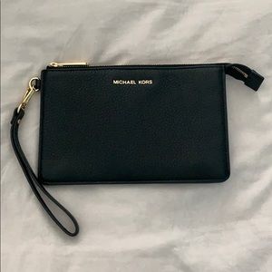 Black Michael Kors Wristlet